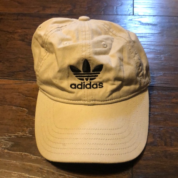 Accessories | Tan Adidas Dad Hat | Poshmark